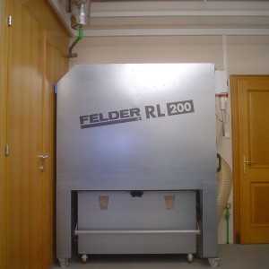 Felder RL 200 - industrijski mobilni odsis za piljevinu
