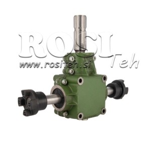 KOMPLET REDUKTORA 1:1,44 (27HP-20kW) ZA RASIPAČ STAJSKOG GNOJA L-800 LIJEVANO ŽELJEZO I SIGURNOSTNI
