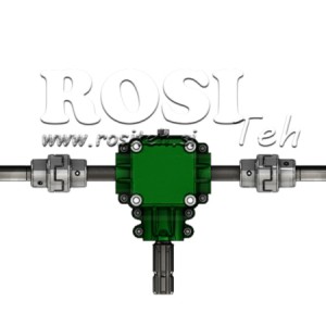 KOMPLET REDUKTORA 1:1,44 (27HP-20kW) ZA RASIPAČ STAJSKOG GNOJA L-800 LIJEVANO ŽELJEZO I SIGURNOSTNI