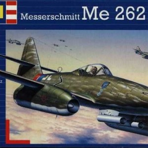 Maketa avion MESSERSCHMITT ME 262 A-1a