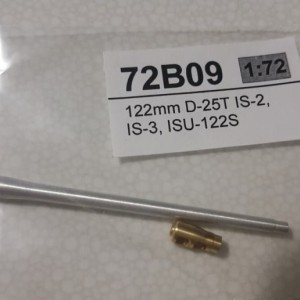 Maketa metalni top za Tenk IS-2, IS-3, ISU 122 u mjerilu 1/72