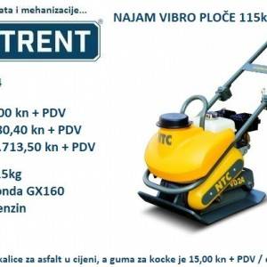Najam (iznajmljivanje) vibro ploče