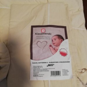 Djecji poplun + posteljina za krevetić