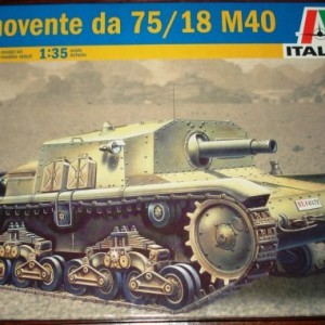 Maketa tenka tenk Semovente M40 1/35 1:35 Oklopnjak