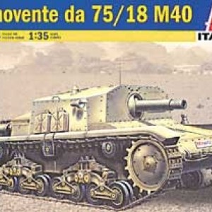 Maketa tenka tenk Semovente M40 1/35 1:35 Oklopnjak
