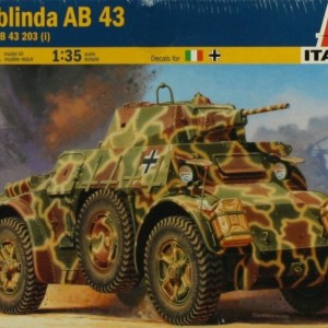 Maketa oklopnjak Autoblinda Ab 43 Armored Car 1/35 1:35