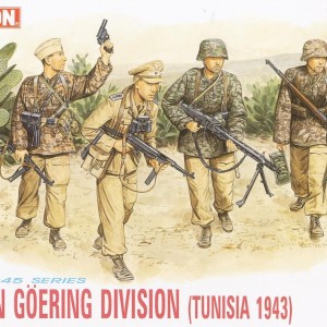 Maketa figurice Hermann Goring Division (Tunisia 1943) 1/35 1:35
