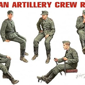 Maketa figurice German Artillery Crew Riders 1/35 1:35