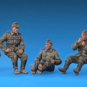 Maketa figurice German Artillery Crew Riders 1/35 1:35