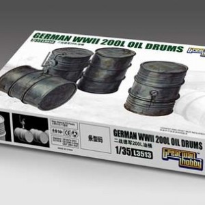 Maketa figurice Njemačke bačve 200 l za gorivo 1/35 1:35