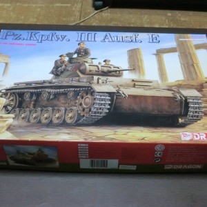 Maketa tenk Panzer III Ausf. E 1/35 1:35 Oklopnjak