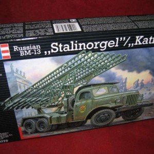 Maketa kamion BM-13 Stalinorgel Katiusha 1/35 1:35