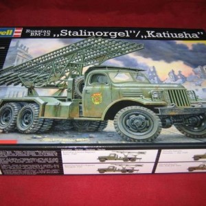 Maketa kamion BM-13 Stalinorgel Katiusha 1/35 1:35