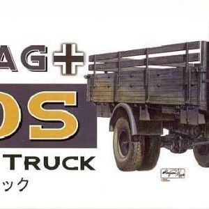 Maketa kamion Bussing Nag L4500S Kursk Luftwaffe 1/35 1:35