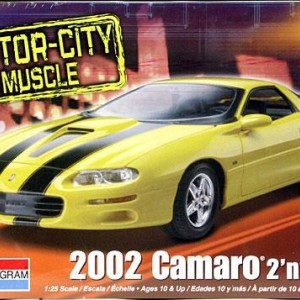 Maketa automobil Chevrolet Camaro 2002 1/25 1:25