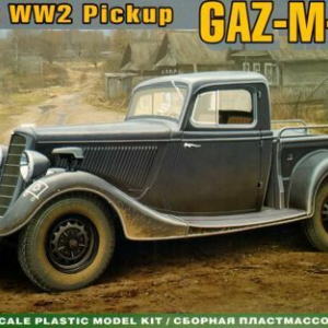 Maketa vozilo kamion GAZ-M-415 Pickup 1/48 1:48