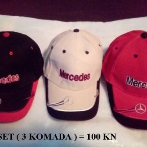Mercedes-Šilterice,set od 3 kom=20 € (1x crna,crvena,krem boja)NOVO!