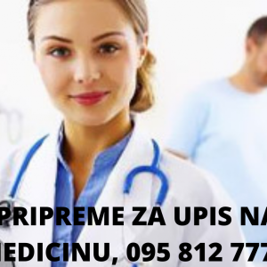 PRIPREME ZA PRIJEMNI ISPIT ZA UPIS NA MEDICINSKI FAKULTET
