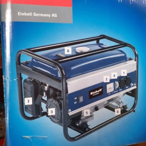 Agregat -Einhel 2200 W, 230 V