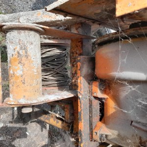 Mjesalica za beton sa disel motorom