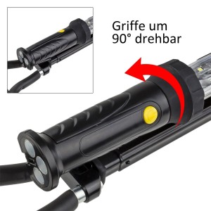 Led lampa radionička,za automehaniku,za radionu COB AKU sa nosačem