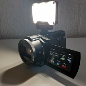 Sony FDR-AX53 4K Ultra HD Kompaktna digitalna kamera + stativ + lampa