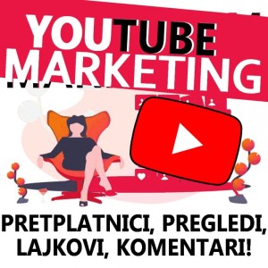YouTube pratioci, pregledi, lajkovi i komentari