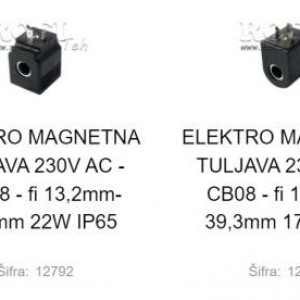 ELEKTRO MAGNETNI NAMOTAJI - ŠPULE 230 V