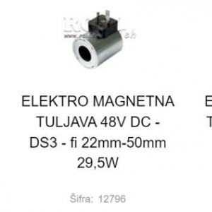 ELEKTRO MAGNETNI NAMOTAJI - ŠPULE 48V
