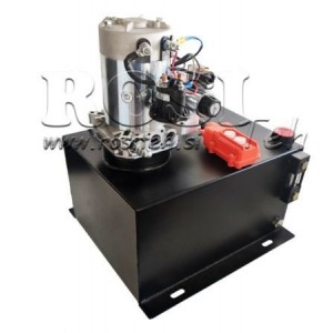 MINI HIDRAULIČNI AGREGAT 12V DC - 1,6kW = 2,1cc - 25 lit - dvosmerni s