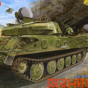 Maketa oklopnjak ZSU-23-4V1 Shilka 1/35 1:35