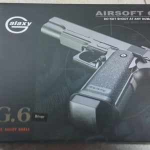 Airsoft gun G 6 AIR soft Pištolj Airsoft Srebrni