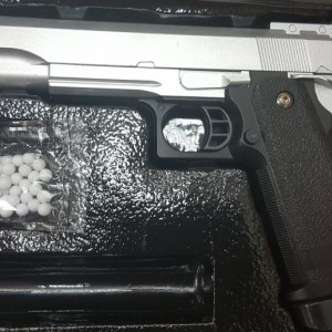 Airsoft gun G 6 AIR soft Pištolj Airsoft Srebrni