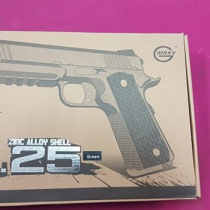 AIRSOFT GALAXY G 25 Full METAL GUN Pištolj Zeleni