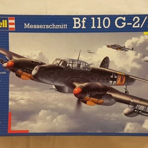 Maketa avion Messerschmitt Bf 110 G-2/R3 1/48 1:48