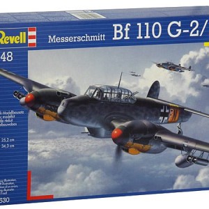 Maketa avion Messerschmitt Bf 110 G-2/R3 1/48 1:48