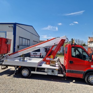 Iveco sa radnom košarom 16m, 2011g, B-kat, ODLIČNA