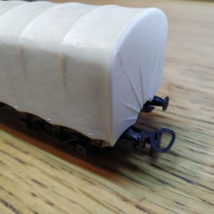 Teretni vagon 4 plast.osovine Kleinbahn H0 korišteni
