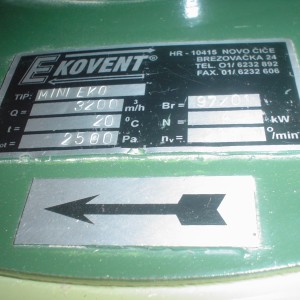 EKOVENT - profesionalni mobilni odsis za piljevinu
