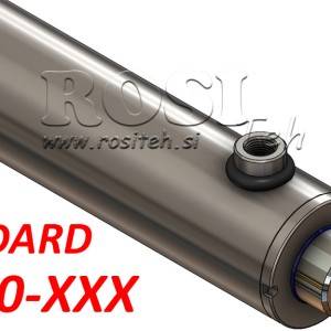 hidraulični cilinder 60/40 STANDARD hod od 100 do 1000mm