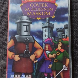 DVD animirani film (crtani) Čovjek sa željeznom maskom