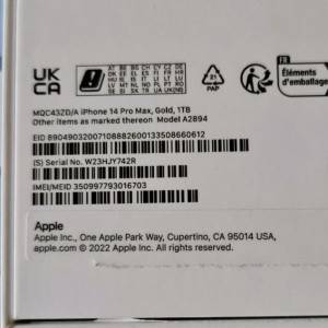 IPHONE 14 PRO MAX 1TB GOLD