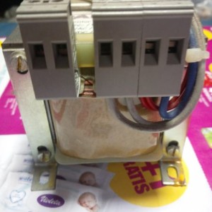 Transformator 230V/12VAC/12VDC, 100VA