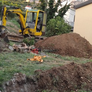 Iskopi i rušenja mini bagerom(3t)
