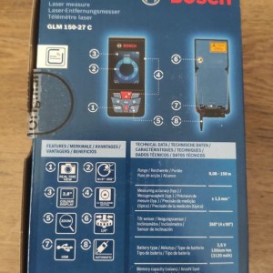 Laserski daljinomjer Bosch GLM 150-27 C