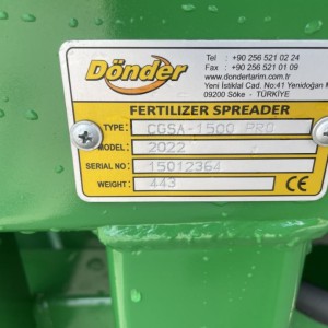 RASIPAČ DONDER CGSA 1500 L PRO S LIMITEROM