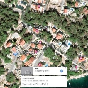 Projekt vile s bazenom (3 apartmana) - Milna (otok Brač)