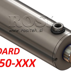 Hidraulični cilindar 100/50 STANDARD hod od 100 do 1500mm