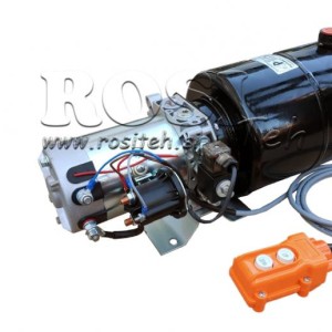 Hidraulični agregat 12V in 24V jednoradni 8 lit