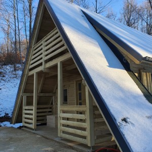 A frame kuća 8x5m